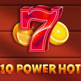 Try 10 Power Hot slot by Amusnet Interactive on leovegas-gr.com – logo image