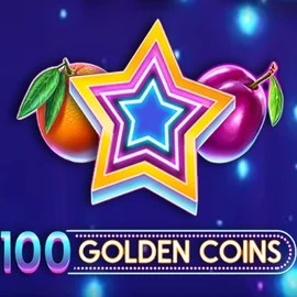 Slots logo of 100 Golden Coins from Amusnet Interactive at LeoVegas Casino