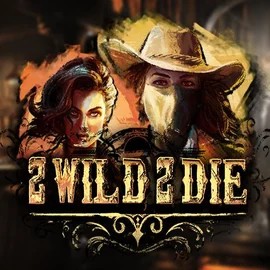 2 Wild 2 Die slot logo by Hacksaw Gaming at LeoVegas Casino