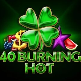 40 Burning Hot slot icon by Amusnet Interactive, available at LeoVegas Casino