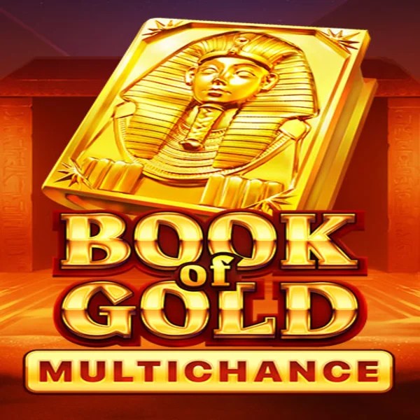 Official Slots logo: Book of Gold Multichance by Playson at LeoVegas Casino