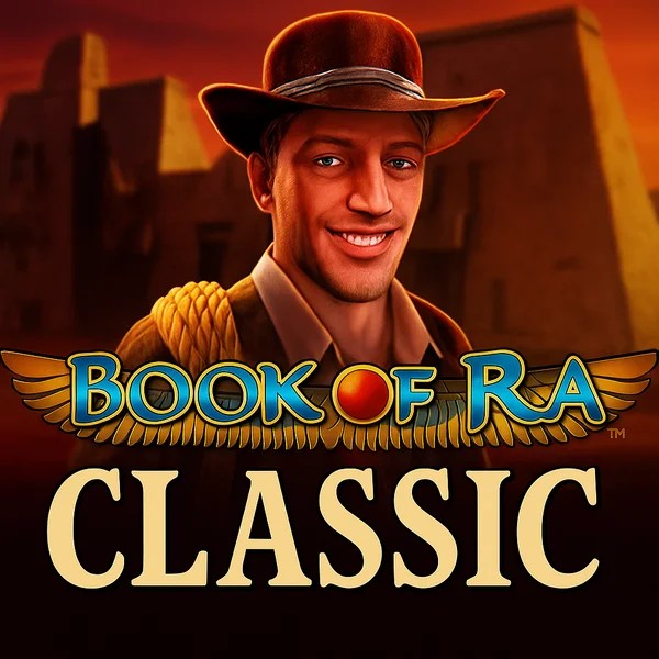 Try Book of Ra Classic slot by Novomatic on leovegas-gr.com – logo image