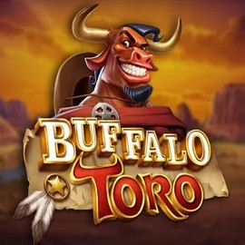Official Slots logo: Buffalo Toro by ELK Studios at LeoVegas Casino