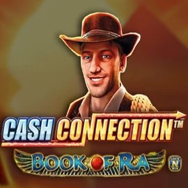 Cash Connection Book Of Ra logo by Novomatic LeoVegas Casino