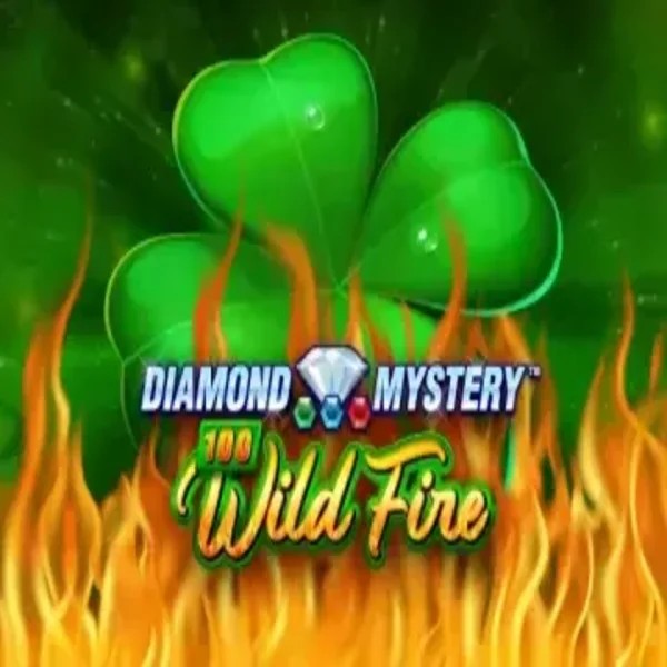 Diamond Mystery 100 Wild Fire by Greentube, showcased at leovegas-gr.com – game logo