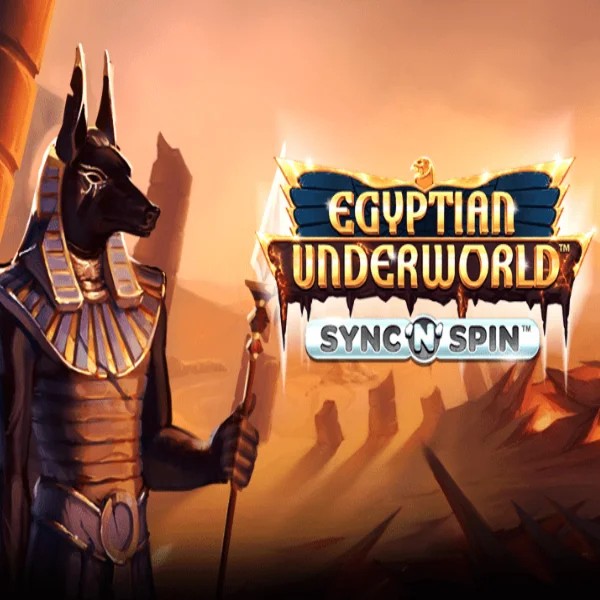 Egyptian Underworld logo by Greentube at LeoVegas Casino