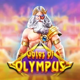 Gates of Olympus slot logo by Pragmatic Play at LeoVegas Casino