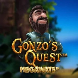 Gonzo&#039;s Quest Megaways slot icon by Red Tiger Gaming, available at LeoVegas Casino