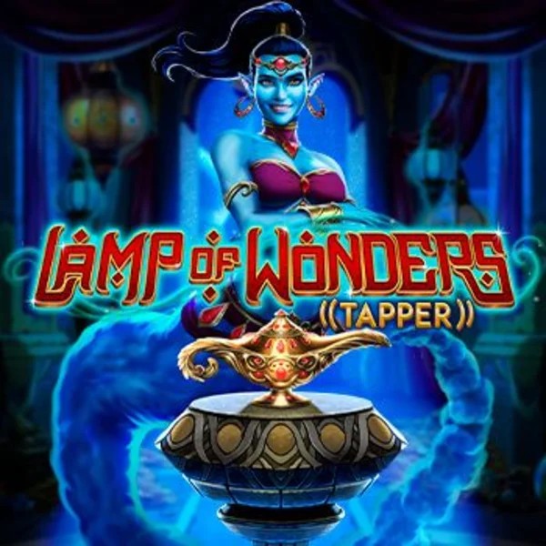 Lamp Of Wonders Tapper logo by Greentube at LeoVegas Casino
