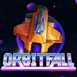 Orbitfall logo by ELK Studios at LeoVegas Casino