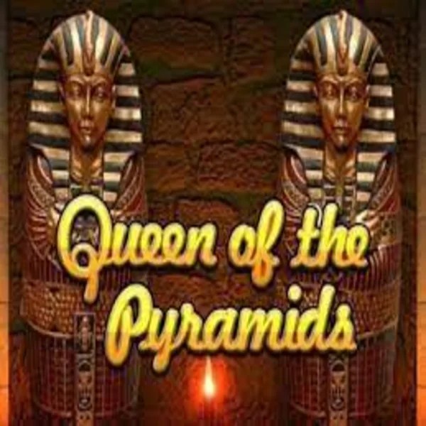 Queen of the Pyramids logo by Playtech LeoVegas Casino