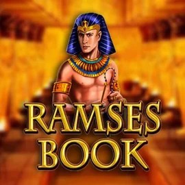 Ramses Book online game logo by Gamomat on leovegas-gr.com