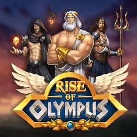 Official Slots logo: Rise of Olympus by Play’n GO at LeoVegas Casino