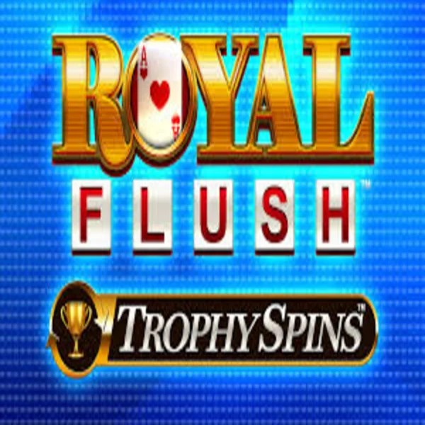 Royal Flush Trophy Spins logo by Greentube LeoVegas Casino