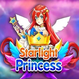 Starlight Princess online game logo by Pragmatic Play on leovegas-gr.com