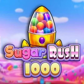 Sugar Rush 1000 logo by Pragmatic Play LeoVegas Casino