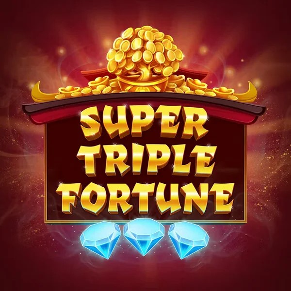 Super Triple Fortune slot visual from Greentube available on leovegas-gr.com