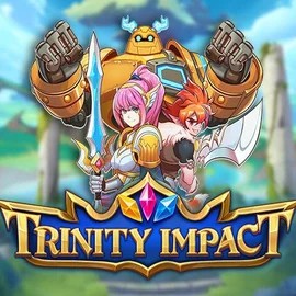 Trinity Impact slot visual from Play’n GO available on leovegas-gr.com