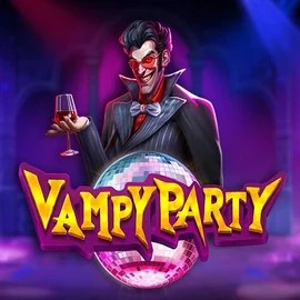 Vampy Party slot icon by Pragmatic Play, available at LeoVegas Casino