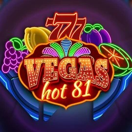 Vegas Hot 81 online game logo by Wazdan on leovegas-gr.com