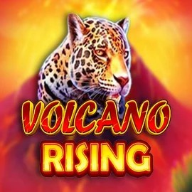Volcano Rising logo by RubyPlay at LeoVegas Casino